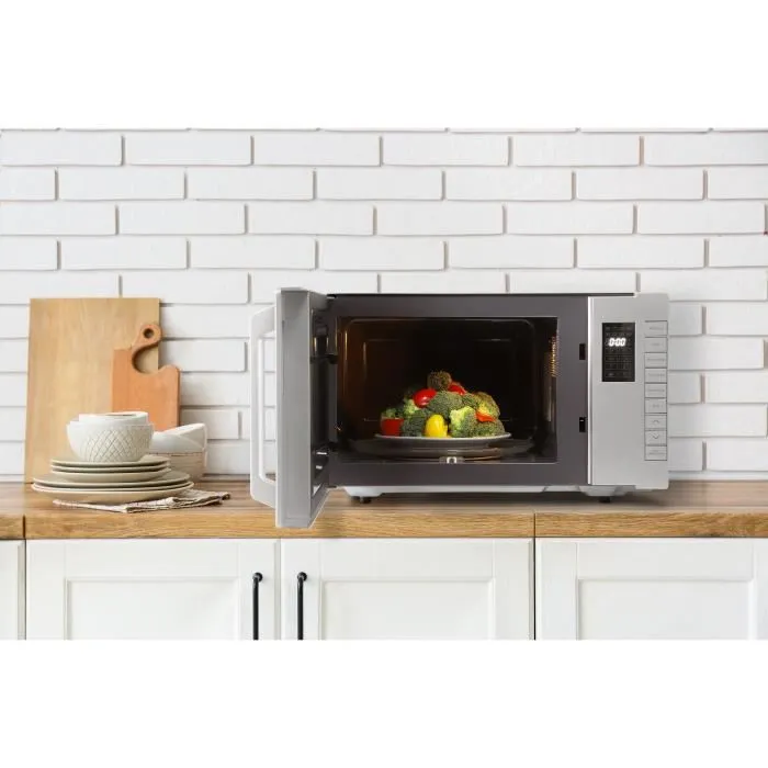 Continental Edison Micro-ondes Monofonction CEMO23UX042 - 23 Litres, 800W, 8 Programmes Automatiques - 40.1 x 48.5 x 29.5 cm