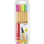 Stabilo Feutres 88/6-1 Multicouleur (6 Unités)