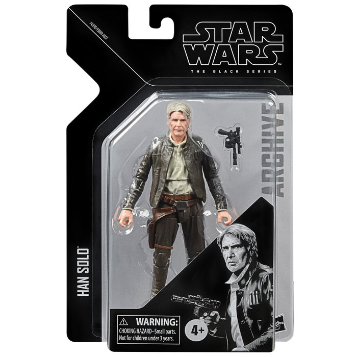 Hasbro Star Wars Black Series Figurine Han Solo 15 cm avec Blaster