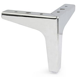 Q&Q Pata Metálica Dayra Acabado Cromo Altura 135mm