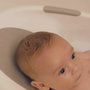 Nuby Baignoire Bébé Blanche avec Appui-tête Souple et Siège Antidérapant