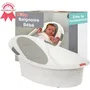 Nuby Baignoire bébé compacte avec siège antidérapant intégré, appui-tête souple et ligne de remplissage - Utilisable dès la naissance - 67.8 x 39.7 x 22.7 cm