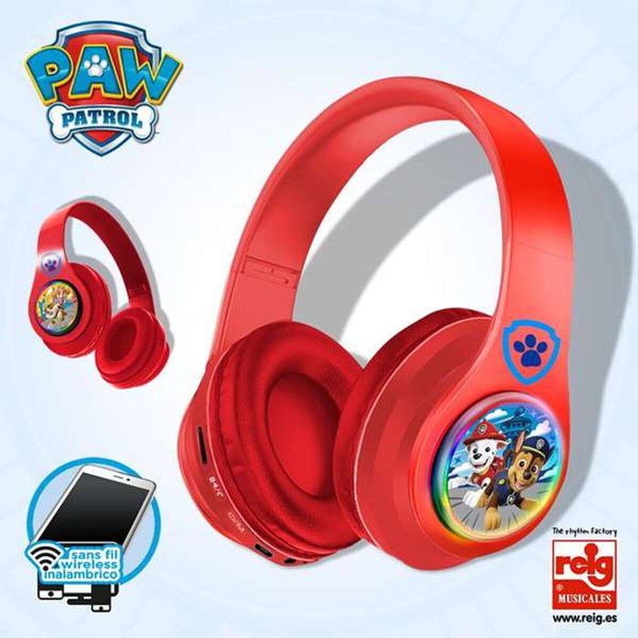 Casque Bluetooth à Bandeau The Paw Patrol
