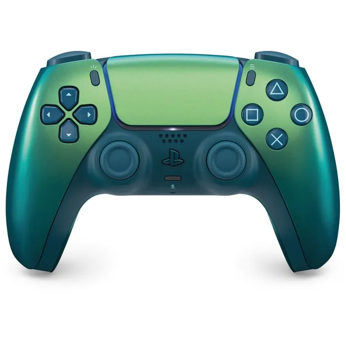 Sony Manette sans fil DualSense Chroma Teal pour PlayStation 5 (PS5) et PC, avec retour haptique et gâchettes adaptatives Sony Manette sans fil DualSense Chroma Teal pour PlayStation 5 (PS5) et PC, avec retour haptique et gâchettes adaptatives