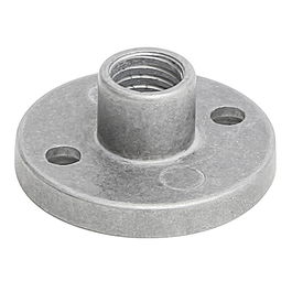 Q&Q Plaque Zmk Ø35 M10 Avec Collier Sans Bain Pour Pied