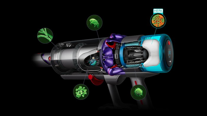 Dyson Aspirateur Gen5 Detect Absolute 446989-01 Violet