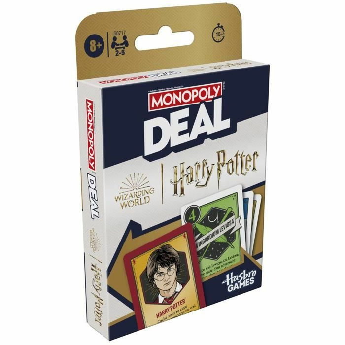 Monopoly Deal Harry Potter, Jeu de cartes rapide