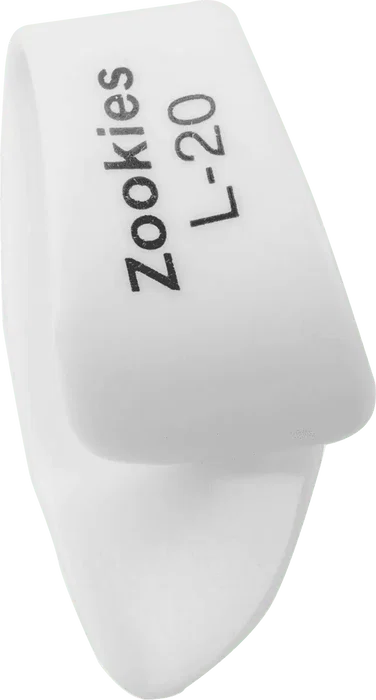 DUNLOP Pack 12 Púas Pulgar Zookies Large / Angle 20° DUNLOP Pack 12 Púas Pulgar Zookies Large / Angle 20°