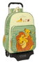 Safta Mochila 180+Carro 905 Mufasa - Sac à dos 33x42x14 cm avec roulettes, Âge minimum recommandé: 3 ans