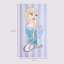 CERDÁ Serviette de plage Frozen Disney microfibra bleu clair