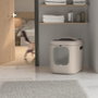 Rotho Bac à litière pour chats Biala XL Cappuccino
