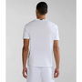 Maillot de Corps de Sport à Manches Coupe Napapijri S-Bollo Ss 1 Blanc