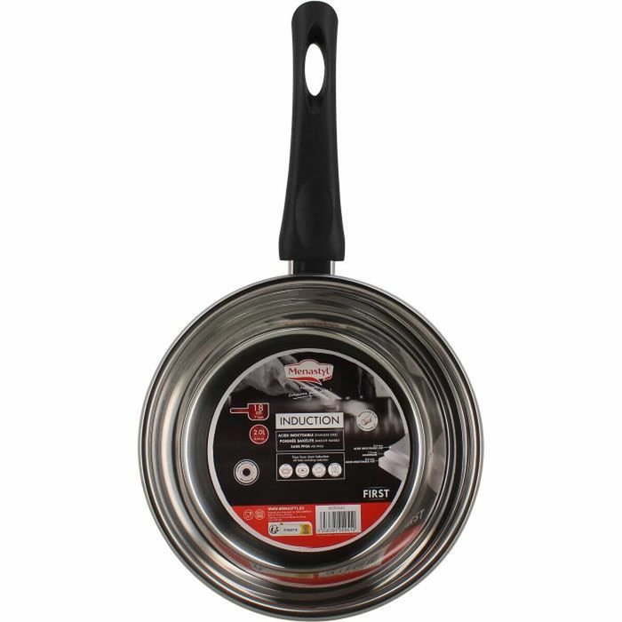 Menastyl Casserole 18 cm en acier inoxydable Menastyl Casserole 18 cm en acier inoxydable