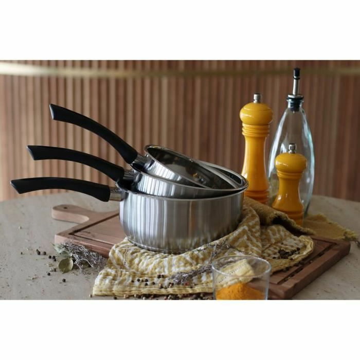 Menastyl Casserole 18 cm en acier inoxydable Menastyl Casserole 18 cm en acier inoxydable