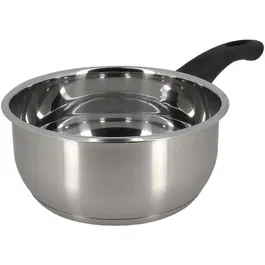 Menastyl Casserole inox 18 cm, référence 6020242, en acier inoxydable pour tous feux dont induction