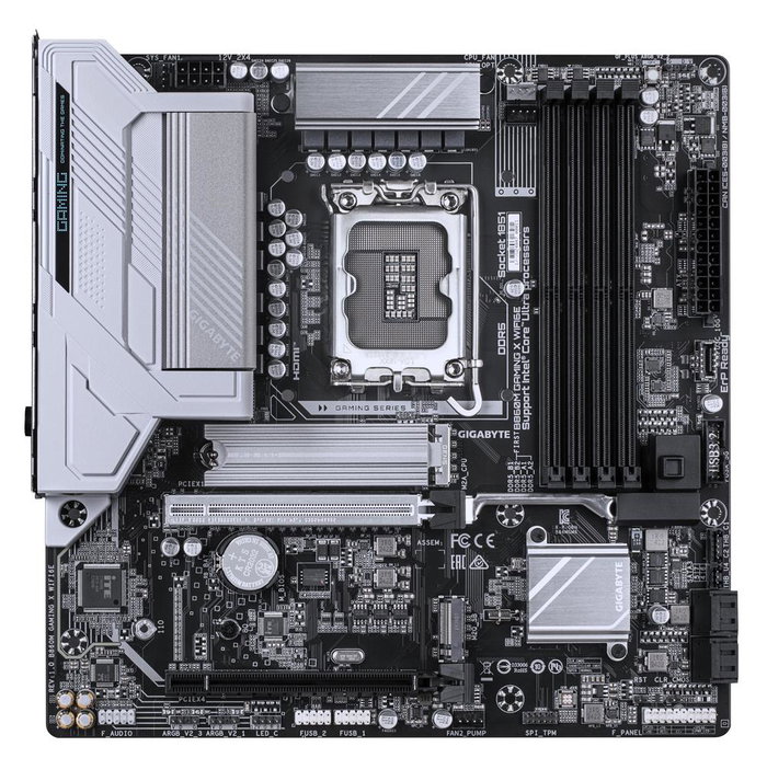 Gigabyte B860M Gaming X Carte mère micro ATX Socket LGA 1851 DDR5 Wi-Fi 6E Bluetooth 5.3