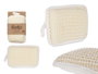Berilo Éponge Fine Normale Tressée Naturelle 11x16x3 cm Blanc Beige Sisal (Set de 24)
