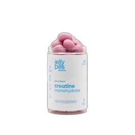 JELLY PILLS Créatine Monohydrate 60 Gummies Fraise