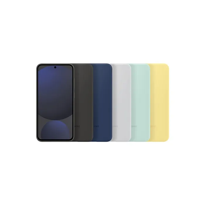 Samsung Coque Silicone Protectrice pour Galaxy S24 FE - Couleur Bleue - Housse Souple