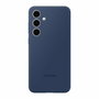 Samsung Coque en silicone pour Galaxy S24 FE Bleu