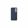 Samsung Coque en silicone pour Galaxy S24 FE Bleu