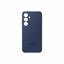 Samsung Coque en silicone pour Galaxy S24 FE Bleu