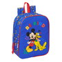 Cartable Mickey Mouse Clubhouse Today Bleu 22 x 27 x 10 cm
