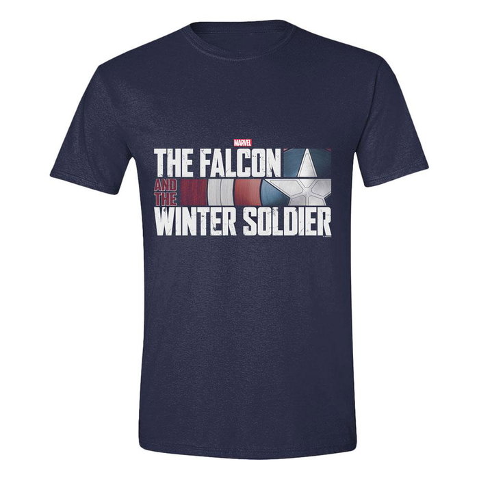 The Falcon and the Winter Soldier T-Shirt Action HR Logo Navy (XL) The Falcon and the Winter Soldier T-Shirt Action HR Logo Navy (XL)