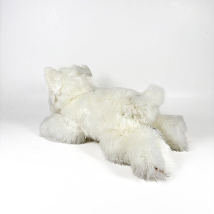 Deqube Peluche Terrier Blanc Couché 25cm Licence Bocalan +0 Mois Deqube Peluche Terrier Blanc Couché 25cm Licence Bocalan +0 Mois