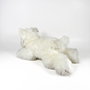 Deqube Peluche Terrier Blanc Couché 25cm Licence Bocalan +0 Mois