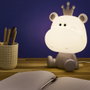 Home Deco Kids Lampe de Chevet LED Hippopotame