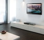 B-Tech BT8200 Support mural universel ultra-fin pour écrans plats jusqu'à 47" / 40 kg, compatible VESA 75x75 à 200x200, Noir