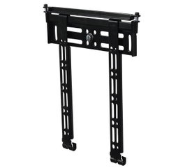 B-Tech BT8200 Support mural universel ultra-fin pour écrans plats jusqu'à 47" / 40 kg, compatible VESA 75x75 à 200x200, Noir