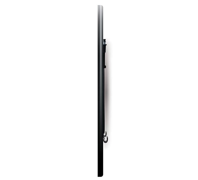 B-Tech BT8200 Support mural universel ultra-fin pour écrans plats jusqu'à 47" / 40 kg, compatible VESA 75x75 à 200x200, Noir