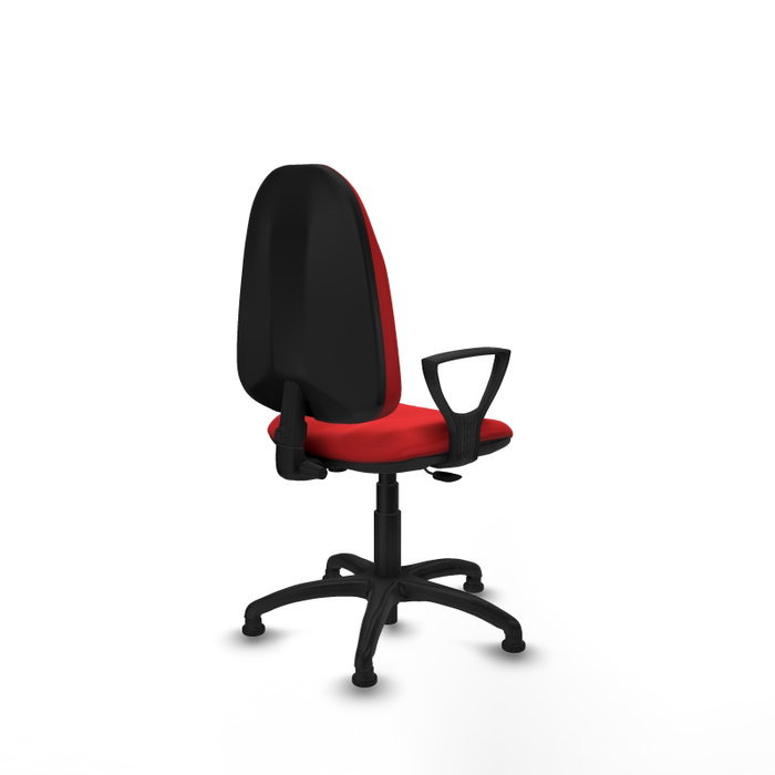 PIQUERAS Y CRESPO Chaise de bureau Algarra, similicuir rouge PIQUERAS Y CRESPO Chaise de bureau Algarra, similicuir rouge