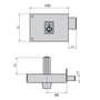 CVL Serrure 124a/ 10/he Droite