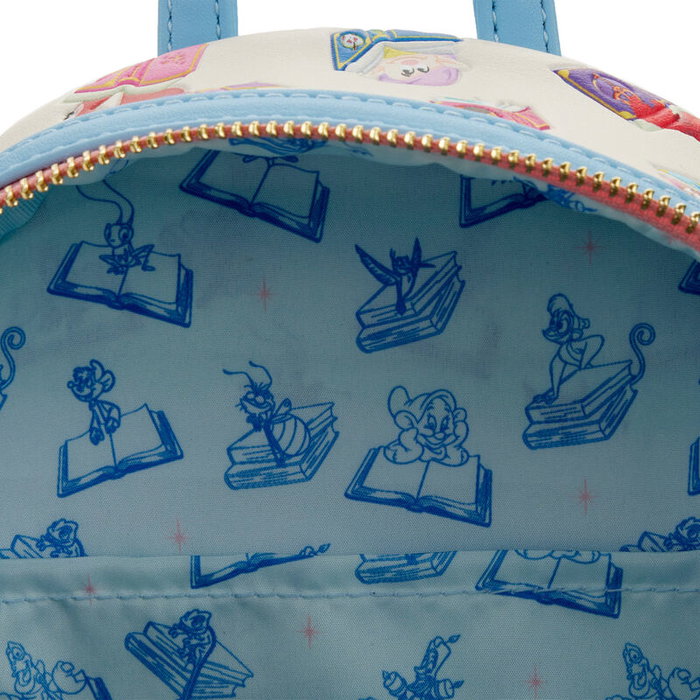 LOUNGEFLY Sac à dos Princesses Disney Livres Classiques 26cm
