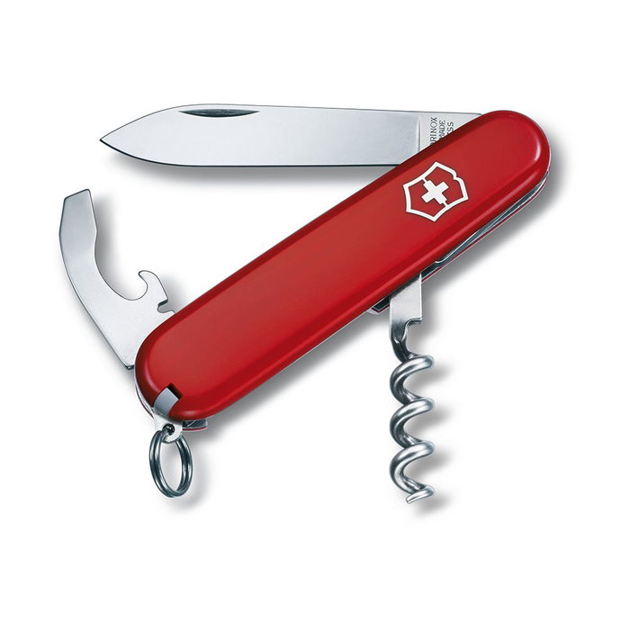 Couteau suisse Victorinox Waiter Rouge 2,6 x 1,2 x 8,4 cm 9 Fonctions (1 Unité) Couteau suisse Victorinox Waiter Rouge 2,6 x 1,2 x 8,4 cm 9 Fonctions (1 Unité)