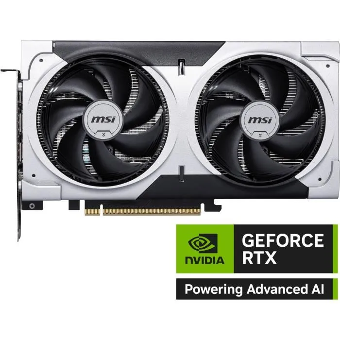 MSI GeForce RTX 5060 Ti VENTUS 2X OC PLUS 8 Go GDDR7