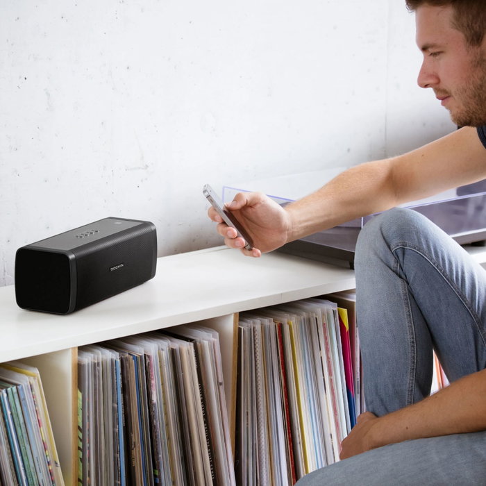 Dockin D Fine Evo Enceinte Bluetooth 50W Noir
