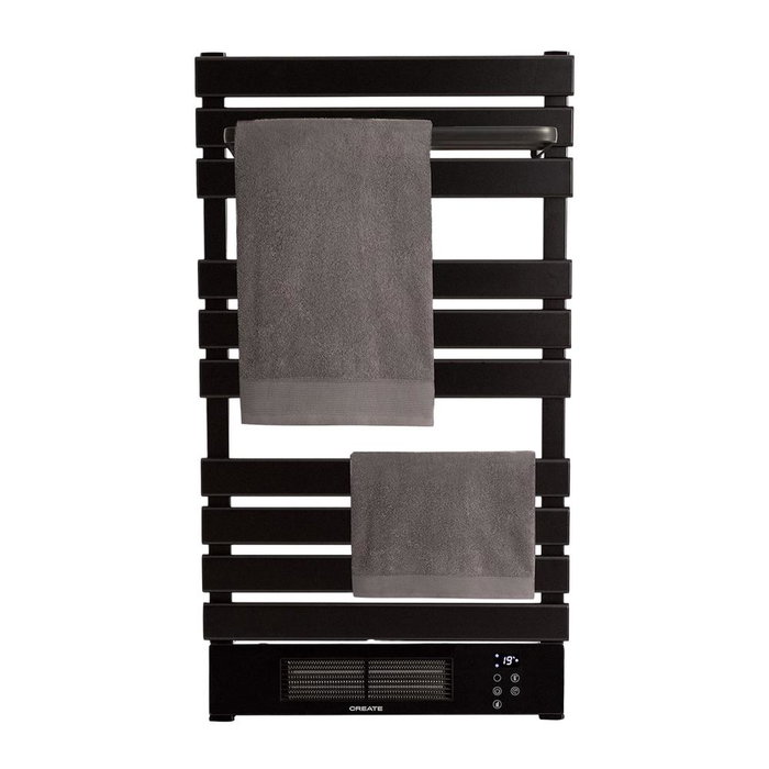 Yoevu Kit Radiateur Sèche-Serviettes Électrique 500/1500W WiFi avec Repose-Toilettes et Crochets - Intelligent Compatible Alexa Yoevu Kit Radiateur Sèche-Serviettes Électrique 500/1500W WiFi avec Repose-Toilettes et Crochets - Intelligent Compatible Alexa