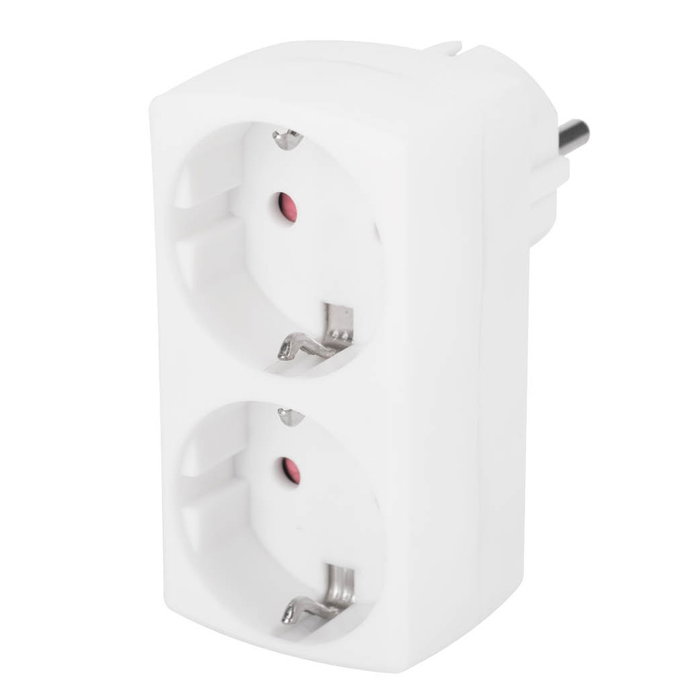 GSC Evolution Adaptateur double sortie en ligne blanc GSC Evolution Adaptateur double sortie en ligne blanc