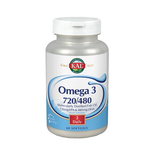 KAL Omega 3 720/480 60 perles KAL Omega 3 720/480 60 perles
