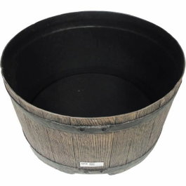 Nature Récupérateur d'eau Baril Marron 120L