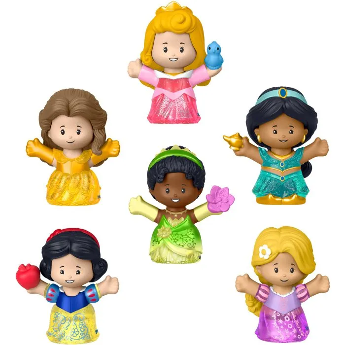 Fisher Price Coffret de 6 figurines Disney Princesses Fisher Price Coffret de 6 figurines Disney Princesses