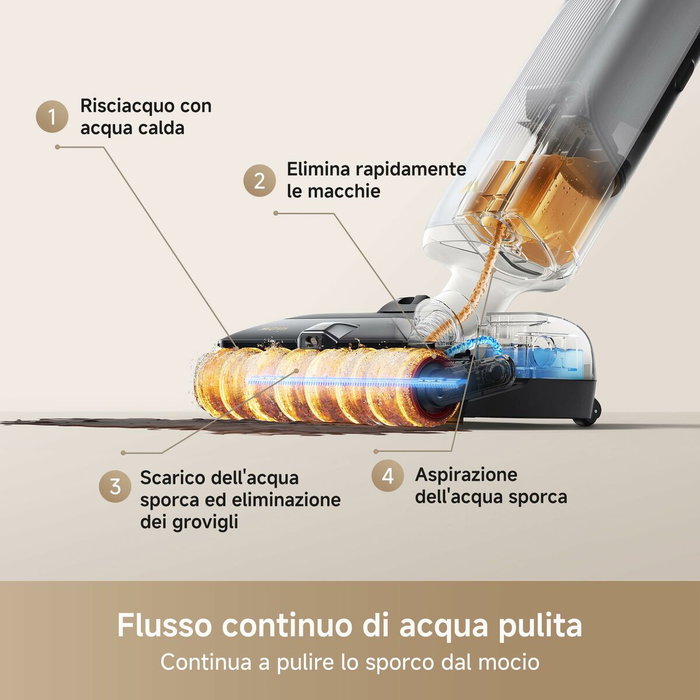 Dreame X4 PRO Aspirateur-Balai 450 W Noir 22 000 Pa Wet & Dry Skus: B1J9ZAY4BJ