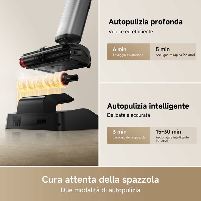 Dreame X4 PRO Aspirateur-Balai 450 W Noir 22 000 Pa Wet & Dry Skus: B1J9ZAY4BJ