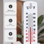 Navelis Thermomètre analogique Celsius / Fahrenheit