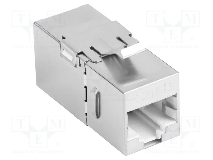 Lanberg Adaptateur RJ45 Keystone Cat6 FTP femelle-femelle argent