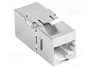 Lanberg Adaptateur RJ45 Keystone Cat6 FTP femelle-femelle argent